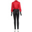 Resident Evil The Final Chapter Ada Wong Costume - Red Shirt Pants Accessories Full Set Ada Wong Cosplay