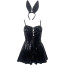 Arianna Grande Costume - Black Latex Sexy Bunny Girl Dangerous Woman Arianna Grande Cosplay