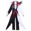 Genshin Impact Arlecchino Deluxe Costume - Black White Red Full Set Arlecchino Cosplay