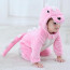 Baby Dinosaur Costume Incharacter - Onesie Jumpsuit Dinosaur Cosplay Multiple Colors