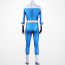 Men The Fantastic Four First Steps Costume - White Collar Jumpsuit Fantastic Four Suit Cosplay