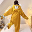 Garfield Costume - Psyduck Onesie Jumpsuit Garfield Cosplay