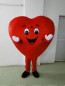 Giant Red Heart Mascot Costume