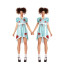 Grady Sisters From The Shining Cosplay Costume