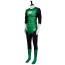 Green Lantern Costume - Muscle Bodysuit Mask Gloves Set Green Lantern Cosplay