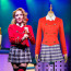 Heather Chandler Heathers The Musical Red Stage Dress Costume Cosplay
