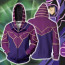 Yu-Gi-Oh! Dark Magician Costume - Purple Hoodie Dark Magician Cosplay