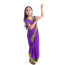 Girls Indian Sari Costume - Purple Dress Sari Cosplay