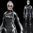 Spider-Man 2 Black Cat Felicia Hardy Costume - Black Bodysuit Black Cat Felicia Hardy Cosplay