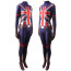 Marvel What If Captain Carter Peggy Carter Lycra Cosplay Costume