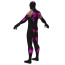 X-Men 97 Magneto Costume - Neon Purple Bodysuit Mask Magneto Cosplay