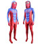 Marvel The Scarlet Spider Lycra Cosplay Costume