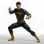 Superman Concept V4 Costume - Black And Gold Bodysuit Superman Cosplay
