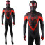 Spider-Man 2 Upgraded Suit Miles Morales Costume - Black and Red Bodysuit Upgraded Suit Miles Morales Cosplay
