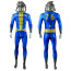 Fallout Vault 76 Vault Dweller Costume - Bodysuit Helmet Vault 76 Vault Dweller Cosplay