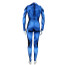 Woman Muscle Suit Costume - Navy Bodysuit Women's Muscle Suit Cosplay