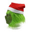 Grinch Santa Mask Cosplay