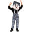 Kids Minecraft Player Skin Costume - Mask And Suit Set Player Skin Cosplay