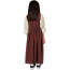 Girls Medieval Renaissance Costume - Brown Dress Medieval Cosplay