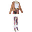 One Piece Jewelry Bonney Costume - Brown Jacket Shirt Shorts Set Jewelry Bonney Cosplay
