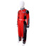 Formula 1 Racing Suit Costume - Red Jumpsuit Racer Driver Cosplay