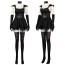 Women's Bishoujo Edward Scissorhands Costume - Mini Dress Bishoujo Female Edward Scissorhands Cosplay