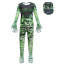Kids Zoonomaly Stick Spider Monster Costume - Green Bodysuit Mask Stick Spider Monster Cosplay