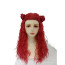 Descendants Princess Red of Hearts Wig - Princess Red of Hearts Cosplay Costume Wig Prop