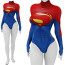 Supergirl Bikini Swimsuit Costume - Red Blue Swimsuit Supergirl Superman Cosplay