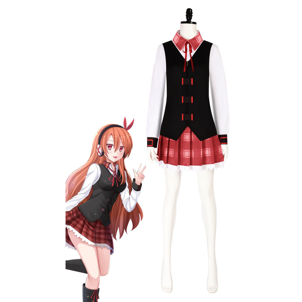 Akame Ga Kill Chelsea Costume - Skirt Shirt Vest Set Chelsea Cosplay