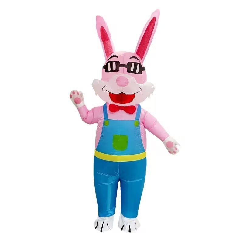 Pink Bunny Rabbit Inflatable Costume - Pink Bunny Rabbit Cosplay