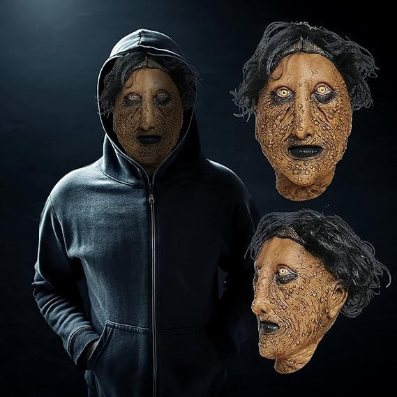 Wart Face Mask - Wart Face Cosplay Costume Mask Prop