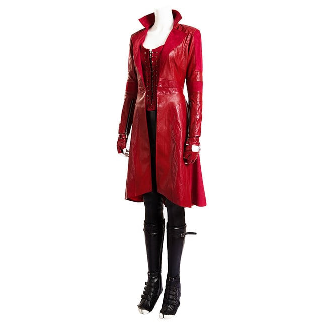 Civil War Scarlet Witch Wanda Maximoff Cosplay Costume