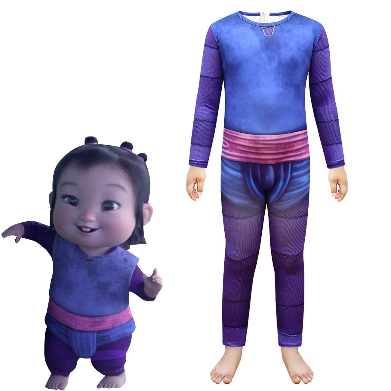 Noi Baby Raya and the Last Dragon Baby Cosplay Costume