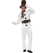 Men's Frosty the Snowman Costume