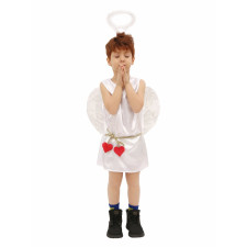Kids Angel Costume - White Shirt Wings Angel Cosplay