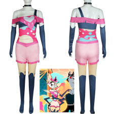 Helluva Boss Beelzebub Costume - Off Shoulder Bodysuit Beelzebub Cosplay