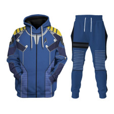 Star Trek Beyond Captain Kirk Costume - Hoodie Sweatpants Captain Kirk Cosplay