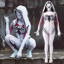 Spider Gwen Gwenom Costume - Full Suit Spider Gwen Venom Cosplay