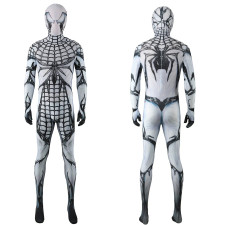 Spider-Man 2 Absolute Carnage White Costume - Bodysuit Mask Set Absolute Carnage White Cosplay