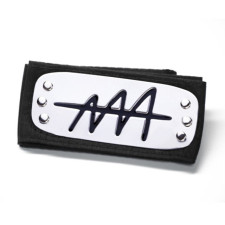 Akatsuki Kusagakure Hidden Grass Village Headband From Naruto Cosplay Costume Prop