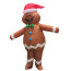 Giant Gingerbread Man Inflatable Costume