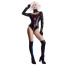 Hazbin Hotel Angel Dust Costume - Black Bodysuit Angel Dust Cosplay