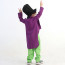 Charlie and The Chocolate Factory Willy Wonka Costume - Black Hat Purple Suit Boys Willy Wonka Cosplay