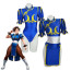Street Fighter Chun Li Costume - Blue Fighting Dress Chun Li Cosplay