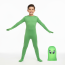 Kids Green Alien Costume - Bodysuit Mask Green Alien Cosplay