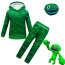 Kids Garten Of Banban Jumbo Josh Costume - Green Hoodie Pants Mask Jumbo Josh Cosplay