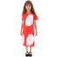Kids Lilo and Stitch Lilo Pelekai Costume - Red Dress Lilo Pelekai Cosplay