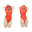 Neon Genesis Evangelion Asuka Langley Sohryu Bikini Swimsuit Costume - Orange Swimsuit Asuka Langley Sohryu Cosplay