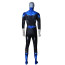 Green Lantern Blue Lantern Saint Walker Costume - Blue Black Muscle Pattern Bodysuit Blue Lantern Cosplay